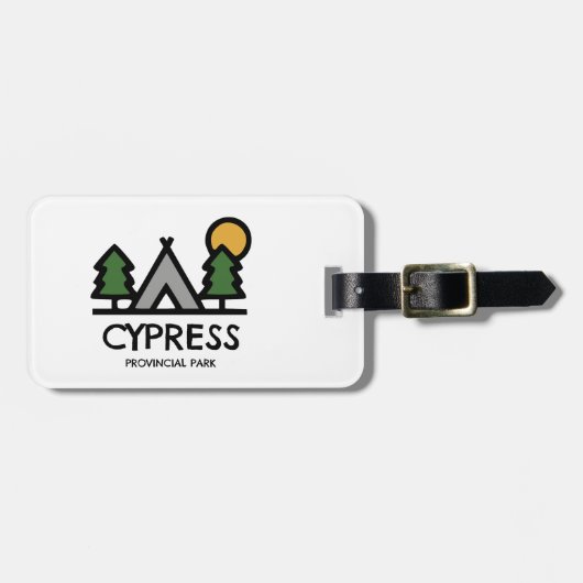 Cypress Provincial Park Gepäckanhänger (Vorderseite horizontal)