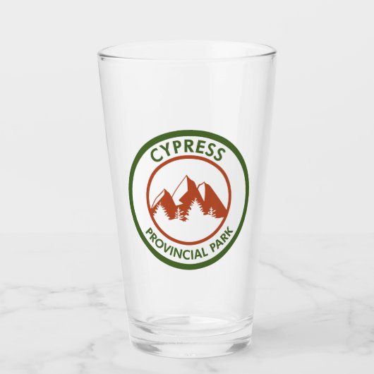 Cypress Provincial Park Glas (Vorderseite)