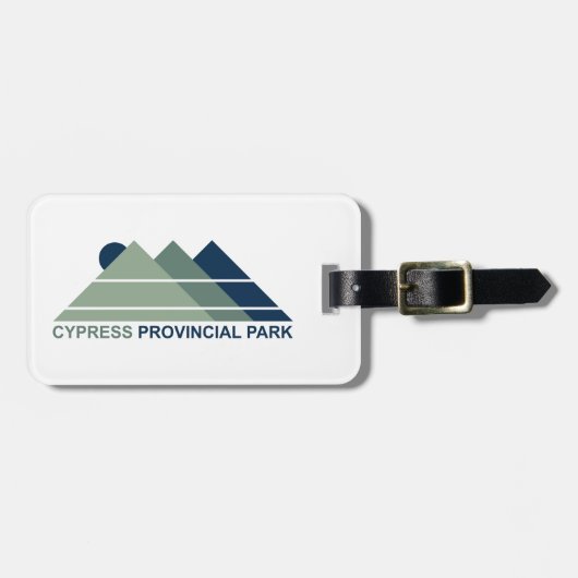Cypress Provincial Park Mountains Sun Gepäckanhänger (Vorderseite horizontal)