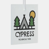 Cypress Provincial Park Ornament Aus Glas (Vorderseite Rechts)