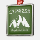 Cypress Provincial Park Ornament Aus Metall (Links)