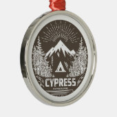 Cypress Provincial Park Ornament Aus Metall (Rechts)