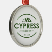 Cypress Provincial Park Ornament Aus Metall (Rechts)