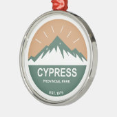 Cypress Provincial Park Ornament Aus Metall (Links)