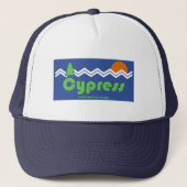 Cypress Provincial Park Retro Truckerkappe (Vorderseite)