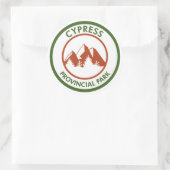 Cypress Provincial Park Runder Aufkleber (Tasche)
