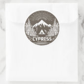 Cypress Provincial Park Runder Aufkleber (Tasche)