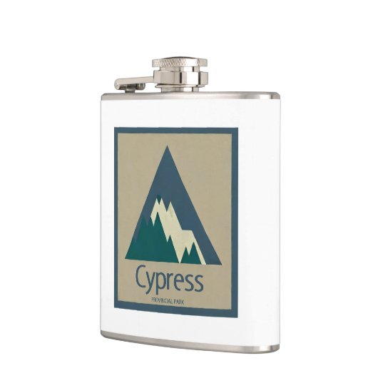 Cypress Provincial Park Rustic Flachmann (Links)