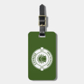 Cypress Provincial Park Sun Trees Gepäckanhänger (Vorderseite vertikal)