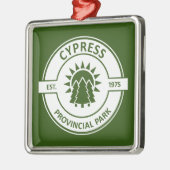 Cypress Provincial Park Sun Trees Ornament Aus Metall (Links)