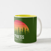 Cypress Provincial Park Zweifarbige Tasse (VorderseiteRechts)