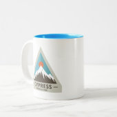 Cypress Provincial Park Zweifarbige Tasse (Vorderseite Links)