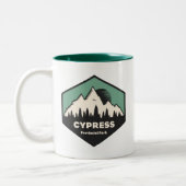 Cypress Provincial Park Zweifarbige Tasse (Links)