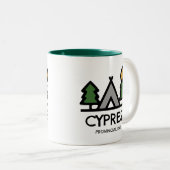 Cypress Provincial Park Zweifarbige Tasse (VorderseiteRechts)