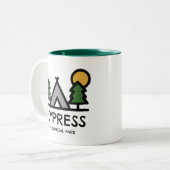 Cypress Provincial Park Zweifarbige Tasse (Vorderseite Links)