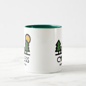 Cypress Provincial Park Zweifarbige Tasse (Mittel)