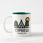 Cypress Provincial Park Zweifarbige Tasse (Links)