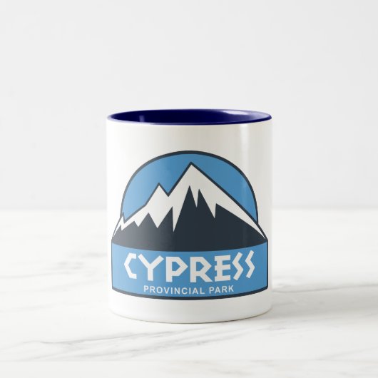 Cypress Provincial Park Zweifarbige Tasse (Mittel)