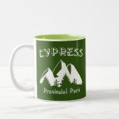 Cypress Provincial Park Zweifarbige Tasse (Links)