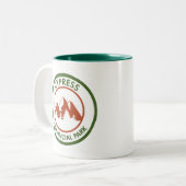 Cypress Provincial Park Zweifarbige Tasse (Vorderseite Links)