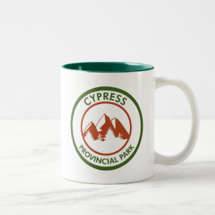 Cypress Provincial Park Zweifarbige Tasse