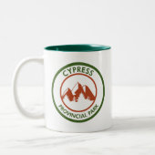 Cypress Provincial Park Zweifarbige Tasse (Links)