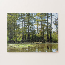 Cypress-Sumpflandschaft Puzzle