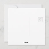 Cypress Trees by Van Gogh Feiertagskarte (Rückseite)