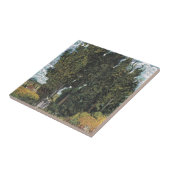 Cypress Trees by Van Gogh Fliese (Seite)