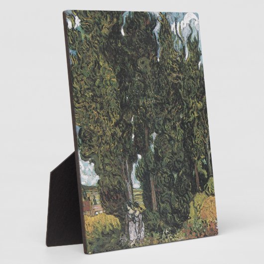 Cypress Trees by Van Gogh Fotoplatte (Seite)