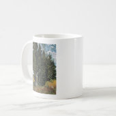 Cypress Trees by Van Gogh Kaffeetasse (Vorderseite Links)