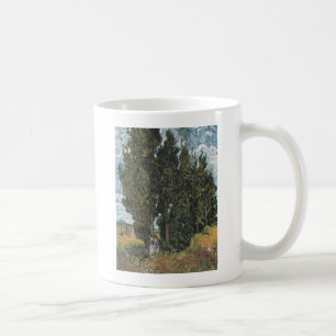 Cypress Trees by Van Gogh Kaffeetasse