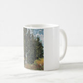 Cypress Trees by Van Gogh Kaffeetasse (VorderseiteRechts)