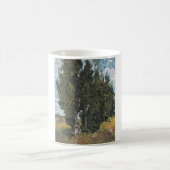 Cypress Trees by Van Gogh Kaffeetasse (Mittel)