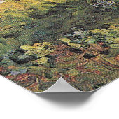 Cypress Trees by Van Gogh Poster (Ecke)