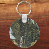 Cypress Trees by Van Gogh Schlüsselanhänger (Vorderseite)