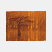 Cypress Trees | George Smith Staat Park Fleecedecke (Vorderseite (Horizontal))
