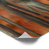 Cypress Trees | George Smith Staat Park, Georgia Poster (Ecke)