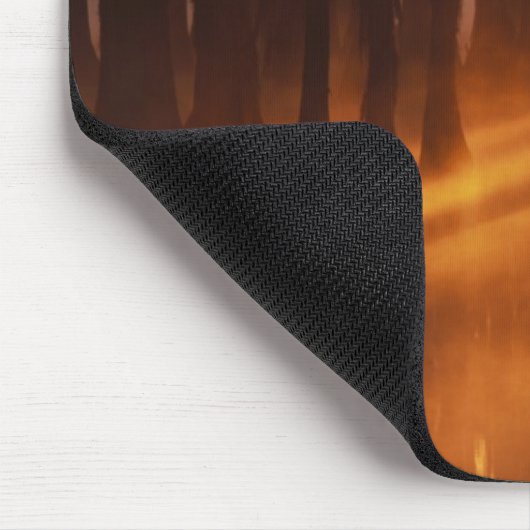 Cypress Trees | George Smith Staat Park Mousepad (Ecke)