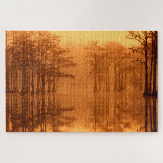 Cypress Trees George Smith Staat Park Puzzle (Horizontal)