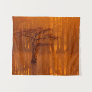 Cypress Trees George Smith Staat Park Wandteppich
