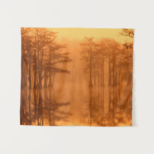 Cypress Trees George Smith Staat Park Wandteppich