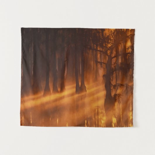 Cypress Trees | George Smith Staat Park Wandteppich (Vorderseite (Horizontal))