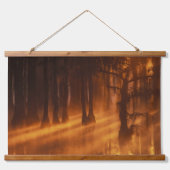 Cypress Trees | George Smith Staat Park Wandteppich Mit Holzrahmen (Vorne)