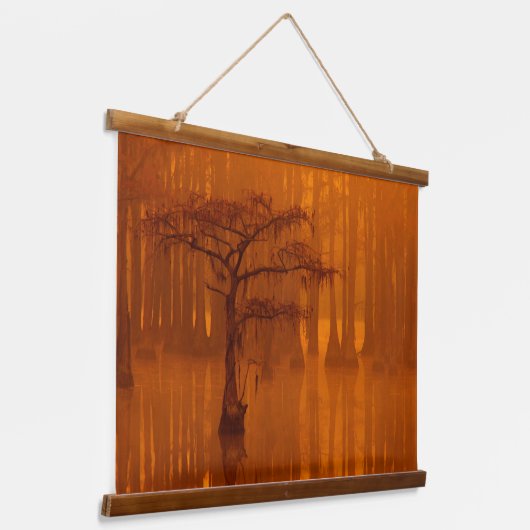 Cypress Trees | George Smith Staat Park Wandteppich Mit Holzrahmen (Gewinkelt)