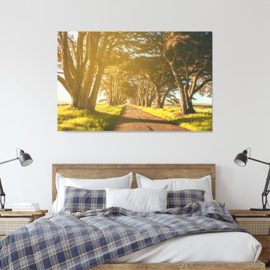 Cypress-Tunnel Leinwanddruck (Insitu (Schlafzimmer))
