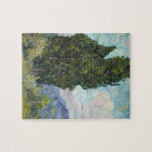 Cypresse von Van Gogh Puzzle (Horizontal)