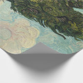Cypressen von Van Gogh Gemälde Art Geschenkpapier (Ecke)