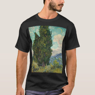 Cypresses 1889 Vincent Van Gogh T-Shirt