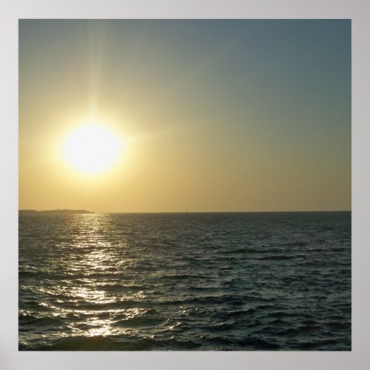 Cyprian Sunset Poster (Vorne)